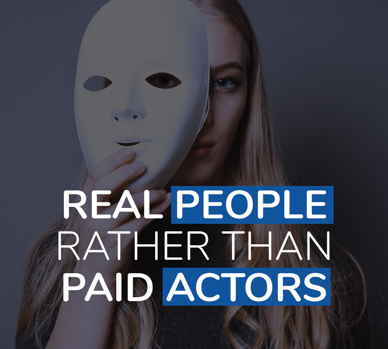Why user-generated content is proof that real people are better than paid actor
